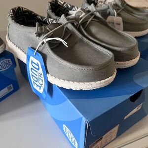 Hey Dude YouthGray Slip-On Loafers